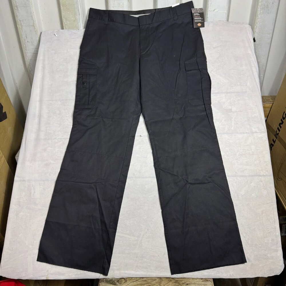 Dickies EMT Pants Womensβ Black Casual Fit Tactical Cargo Pocket Outdoor 22 NWT